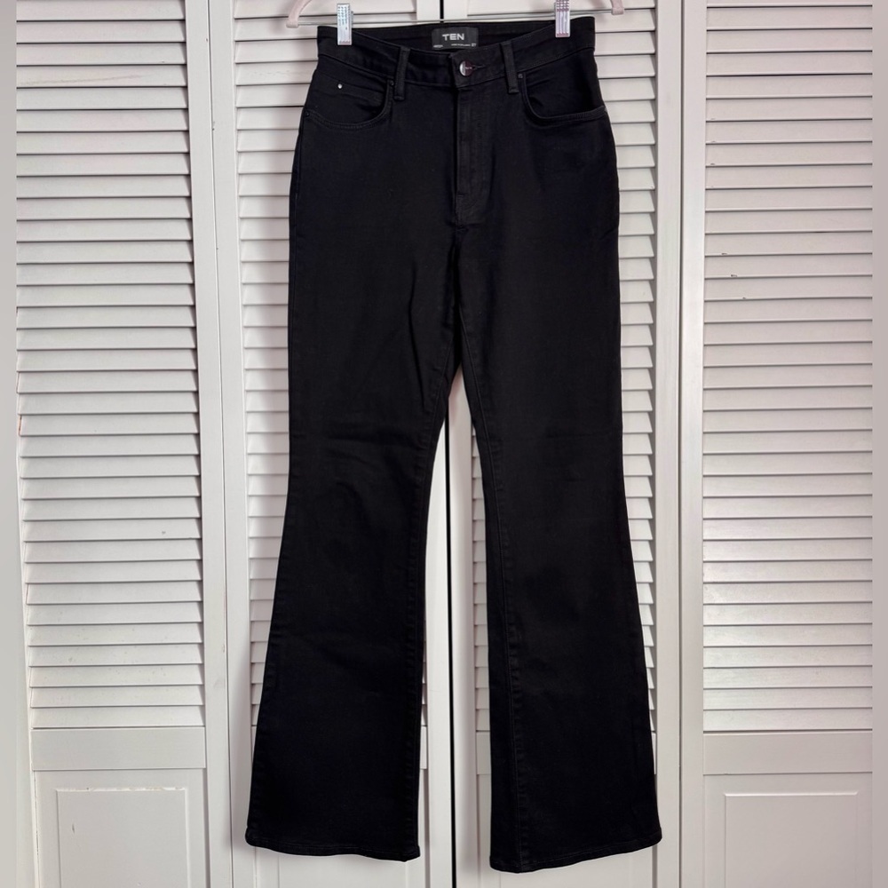 Aritzia Ten by Babaton Bootcut Black Jeans Pants Size 27